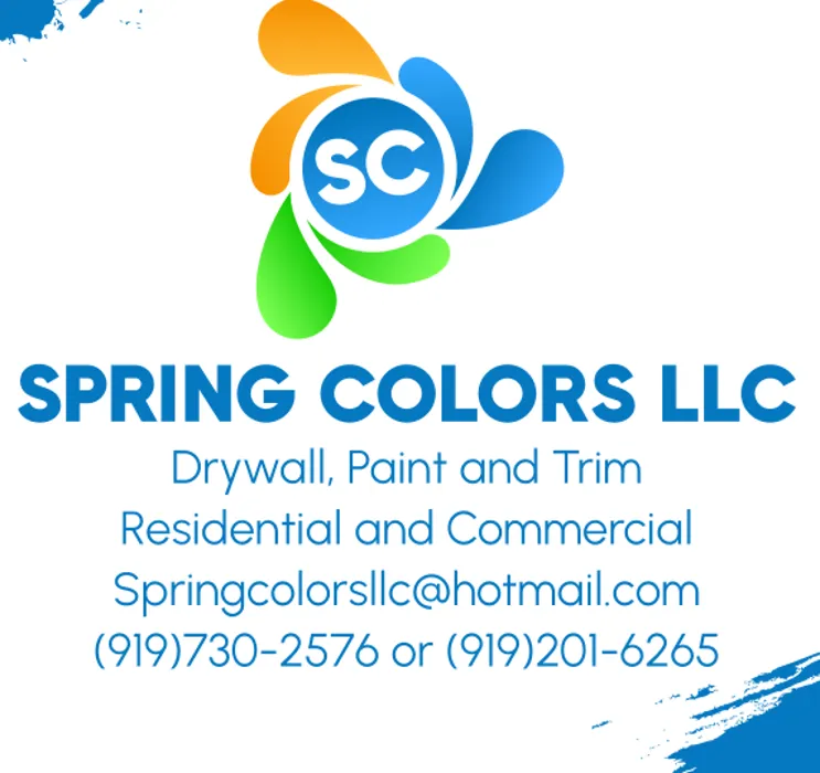 Skilled interior painting service in Hillsborough, NC - Spring Colors